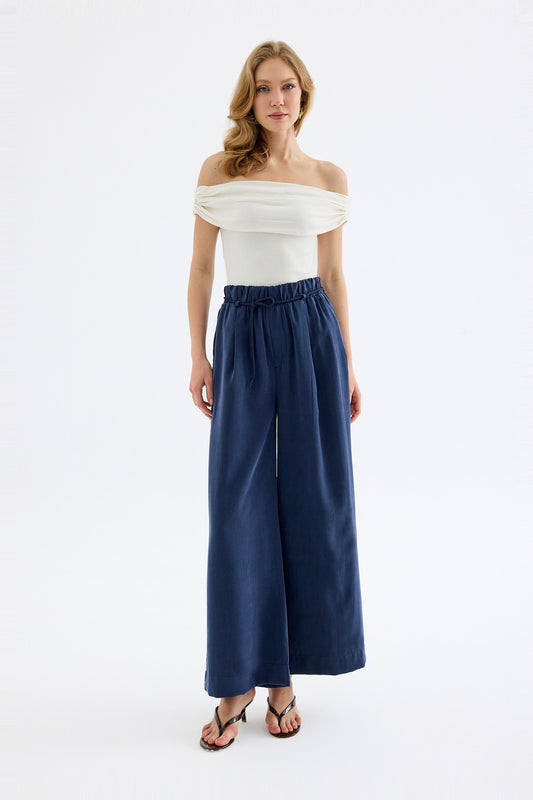 Calira Modal Lacivert Pantolon
