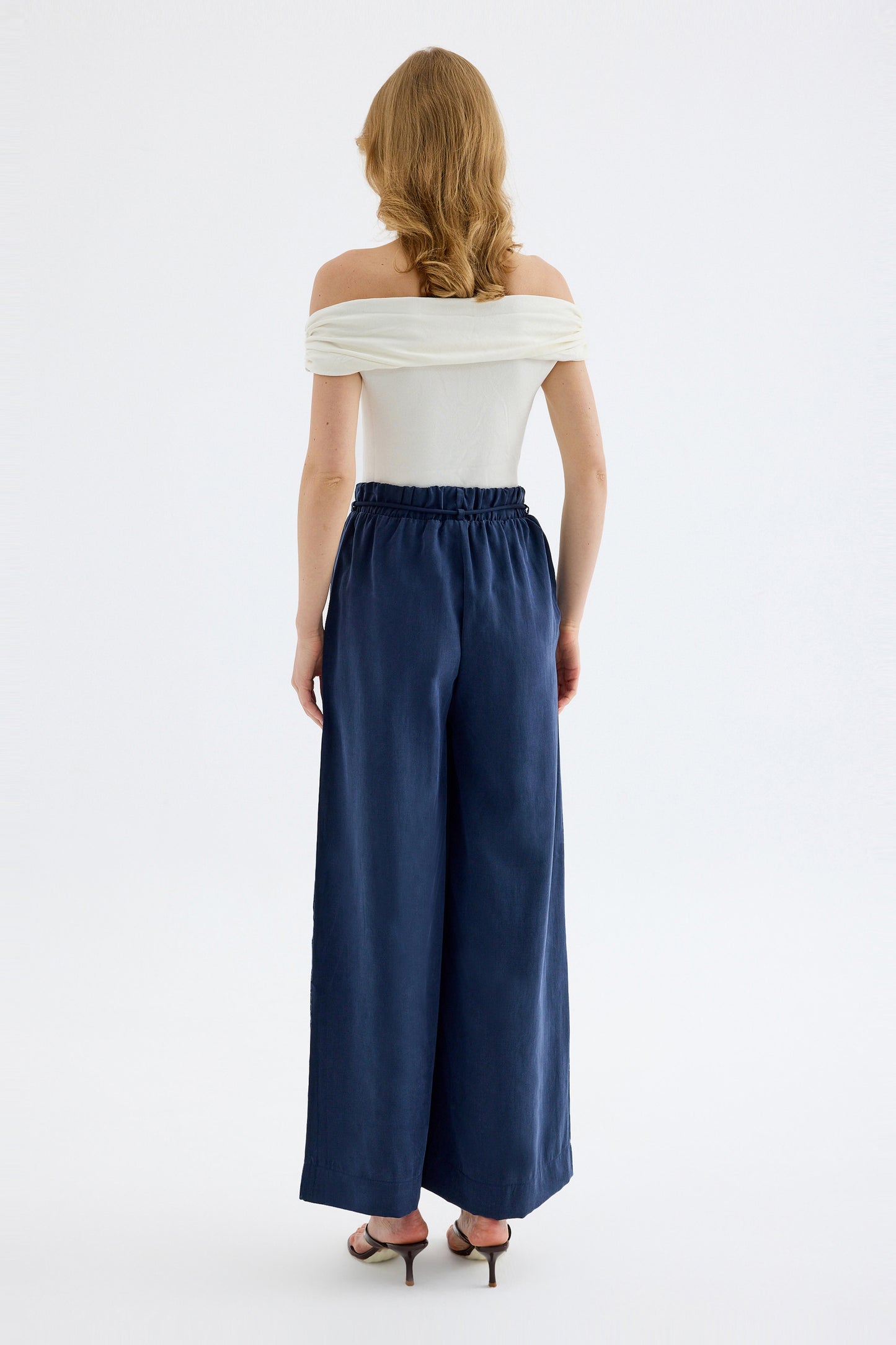 Calira Modal Lacivert Pantolon