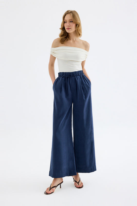 Calira Modal  Lacivert Pantolon